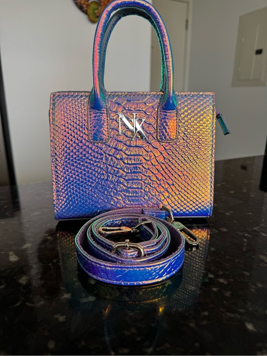 Noir X Handbags - Nathaniel Noir Iridescent Mini Tote. Pre owned and Black owned